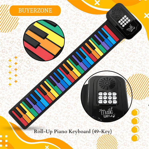 Picture of TZ -  Roll-Up Piano Keyboard (49-Key)