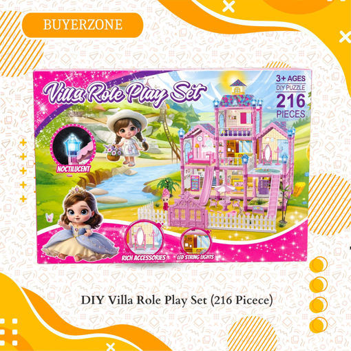 Picture of TZ - DIY Villa Role Play Set (216 Picece)