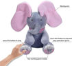 Picture of TZ - Peek-A-Boo Musical Elephant Plush Toy