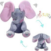 Picture of TZ - Peek-A-Boo Musical Elephant Plush Toy