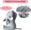 Picture of TZ - Peek-A-Boo Musical Elephant Plush Toy