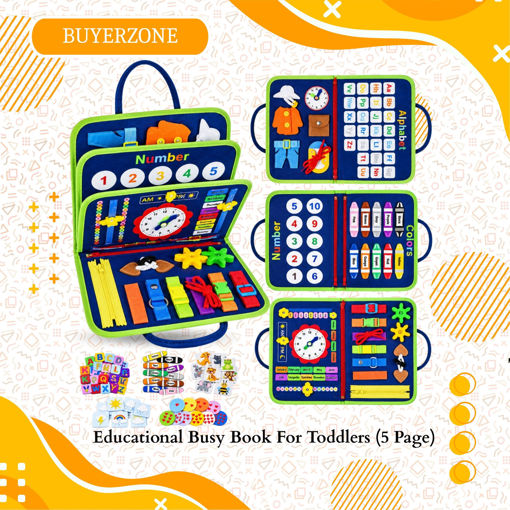 Picture of TZ - Educational Busy Book For Toddlers (5 Page)