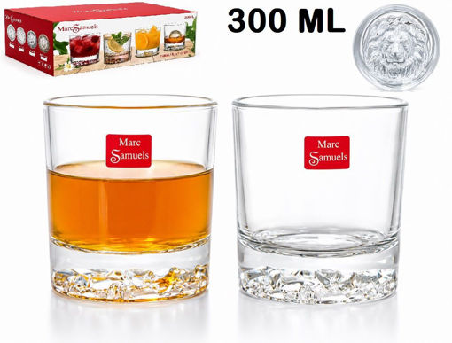 Picture of LION BOTTOM 310 ML WHISKY 6 PC COL BOX  -P307