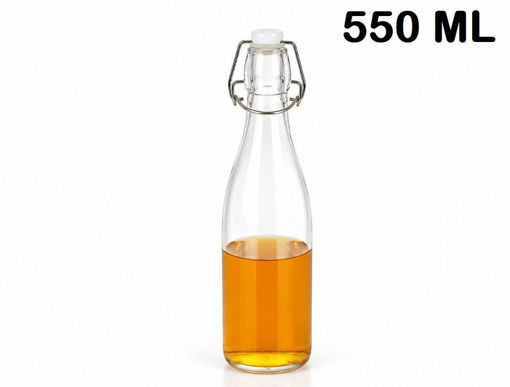 Picture of SWING TOP BOTTLE 500 ML SS CLIP BULK -P992