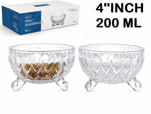 Picture of CK - GREEN APPLE 6 PCS 3 LEG BOWL IN GIFT PACK -P41