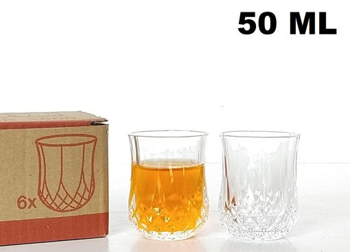 Picture of CK - YUJING SHOT GLASS 50 ML 6 PC COL BOX -P44